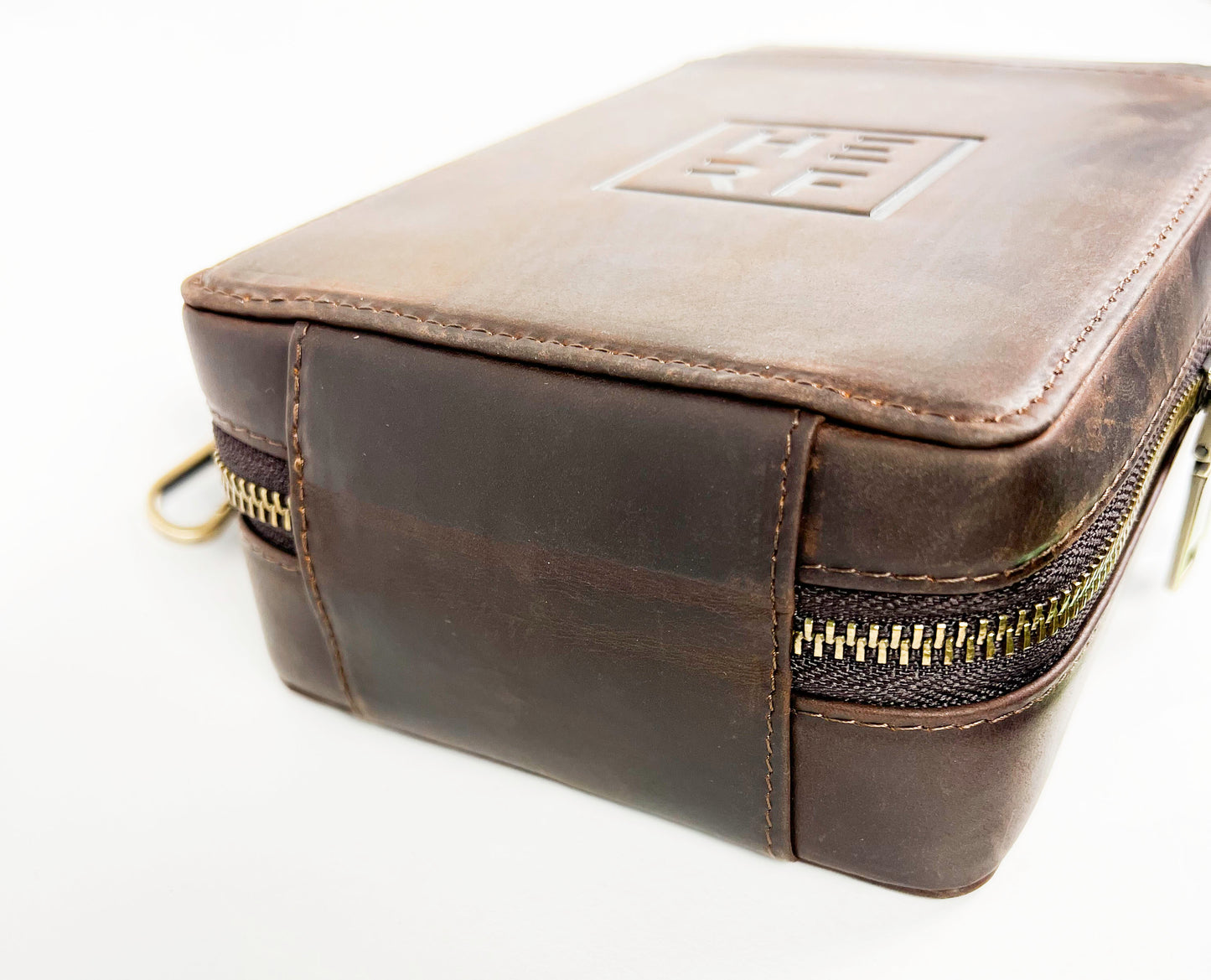 Leather Crossbody Travel Case