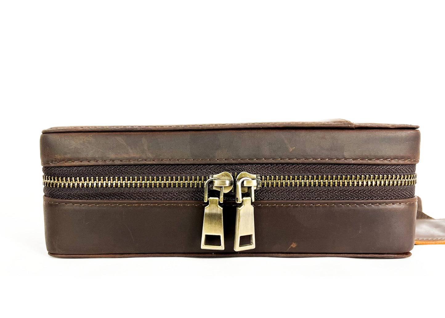 Leather Crossbody Travel Case